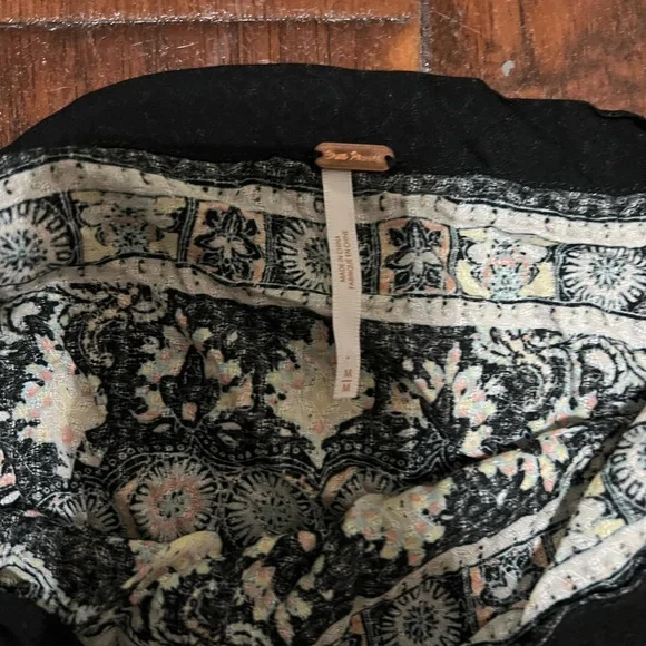 Free people multi color tie up bandana like top - Picture 2 of 2